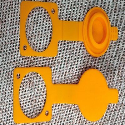 带防尘盖连接器